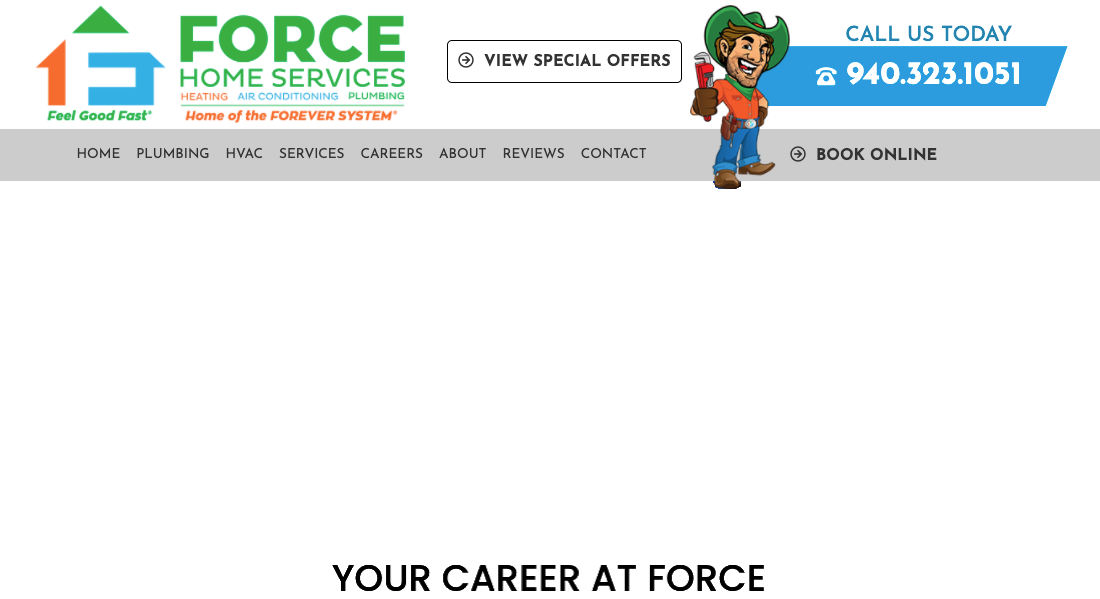 Force Home Services Heating, Air Conditioning & Plumbing